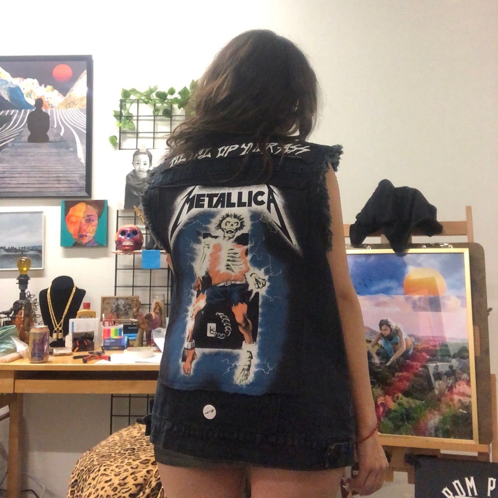 Metallica Reworked Vintage Vest